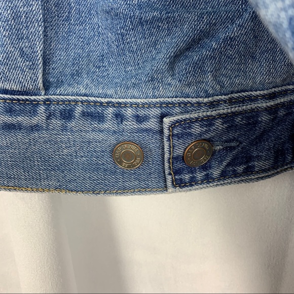 GAP oversized Dolman Denim Icon Jacket - Picture 9 of 9